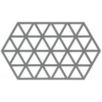 Zone Denmark Topfuntersetzer Triangles Dunkelgrau - Anwendungsbereich: Pfanne  - Topf  - Material: Silikon - Detailfarbe: Dunkelgrau - Set: Nein - Zusammenklappbar: Nein - Verpackungseinheit: 1 Stück