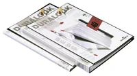 DURABLE Sichtbuch Duralook Plus A4 Schwarz, 40 Hüllen - Typ: Sichtbuch - Ausstattung: Transparenter Vorderdeckel - Detailfarbe: Schwarz - Material: Polypropylen (PP)