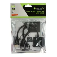 Techly IDATA HDMI-VGA2AP video signal converter 1920 x 1200 pixels