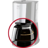 Melitta Kaffeekanne Aroma Fresh 1.2 l, Schwarz - Materialtyp: Glas - Material: Glas - Zubereitungssystem: Filter - Detailfarbe: Schwarz - Anzahl Tassen: 10 × - Fassungsvermögen: 1.2 l