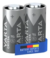 VARTA LITHIUM Electronics CR123A Blister 2