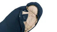 Outwell Kinderschlafsack Convertible Junior 140-170 cm, Blau - Nachhaltigkeit: PFC-frei - Saison: Frühling - Herbst - Farbe: Blau - Schlafsacktyp: Mumienschlafsack - Länge: 170 cm - Material: Polyester