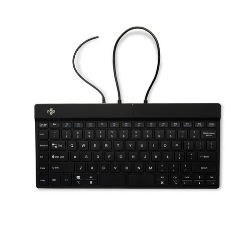 BREAK ERGONOMIC KEYBOARD QWERTY US BLACK WIRED