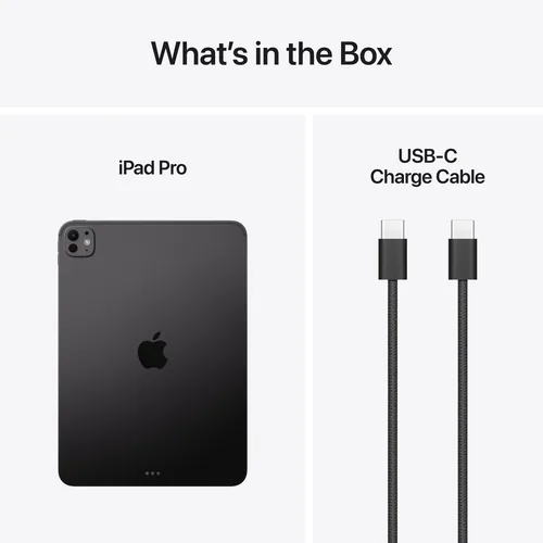 Apple iPad Pro Apple M 2 To 27,9 cm (11") 16 Go Wi-Fi 7 (802.11be) iPadOS 26 Noir