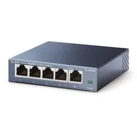 TP-Link Switch TL-SG105 5 Port - SFP Anschlüsse: 0 - Montage Switch: Desktop - SFP+ Anschlüsse: 0 - QSFP+ Anschlüsse: 0 - SFP28 Anschlüsse: 0 - Switch Management: Unmanaged