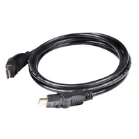 Club 3D Kabel drehbare Stecker - Kabeltyp: Anschlusskabel - Videoanschluss Seite A: HDMI - Videoanschluss Seite B: HDMI - Detailfarbe: Schwarz - Kabellänge: 2 m - Display Port Standard: Keine Angabe
