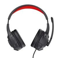Trust Headset 24785 Schwarz - Audiokanäle: Stereo - Surround-Sound: Nein - Detailfarbe: Schwarz - Plattform: PlayStation 4 - Nintendo Switch - Xbox Series X - PC - Xbox One - Kopfhörer Trageform: Over-Ear - Mikrofon Eigenschaften: Wegklappbar - Stummschal