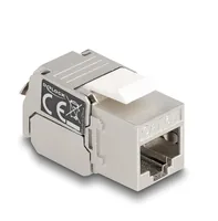 DELOCK Keystone Modul RJ45 Buchse zu LSA Cat.6A mit LED