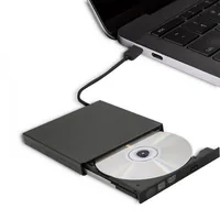 Qoltec 51858 External DVD-RW recorder |USB 2.0|Black