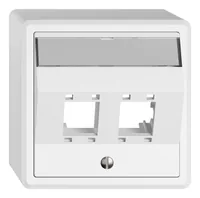 Feller EDIZIOliv AP-Montageset für R&M freenet Module - Montage: Einbau Wand - Leistungskategorie Cat.: Cat 5e - Serie: Keine - E-Nr.: 974101000 - Typ: Montageset - Bauform: Leergehäuse