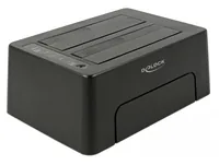 Delock USB Type-C 3.1 Dockingstation für 2 x SATA HDD / SSD mit Klon Funktion