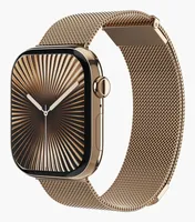 Vonmählen Armband Milanese Loop 2 Apple Watch 44/45/46/49 mm Gold - Farbe: Gold