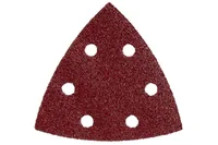 Metabo Schleifblatt 93 x 93 mm H+M, P 60 5 Stück - Zubehörtyp: Schleifblatt - Für Material: Holz - Stahlblech - Sperrholz - NE-Metall