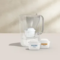 Brita Style Essential Pitcher-Wasserfilter 2,4 l Sand, Transparent