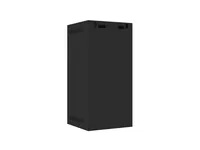LANBERG 10 WALL-MOUNTED RACK CABINET 12U (280X310, BLACK)