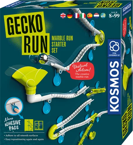 Kosmos Kugelbahn Gecko Run – Starter-Set - Altersempfehlung ab: 8 Jahren - Material: Kunststoff - Eigenschaften: Keine Eigenschaft - Zertifikate: Keine Zertifizierung - Anzahl Teile: 60 Teile