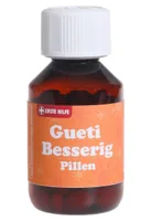Trendcompany Gueti Besserig Schokopille - Nährwertangabe pro: 100 g - Energiegehalt (in kj): 464 KJ - Energiegehalt (in kcal): 1949 Kcal - Fett: 16 g - Davon gesättigte Fettsäuren: 9.8 g - Kohlenhydrate: 76 g