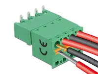 Terminalblock Set für Platine 4 Pin 5,08 mm Rastermaß horizontal