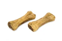 Beeztees Kausnack Knochen mit Pansen, 10 cm, 2 Stk. - Tierbedürfnis: Zahnpflege & Atem - Packungsgrösse: 2 Stück - Produkttyp: Ergänzungsfutter - Fleischsorte: Rind - Tierart: Hund