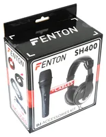 Fenton DJ Set SH400 - Typ: Einzelmikrofon - Bauweise: Hand-/Stativmikrofon - Anwendungsbereich: Gesang & Sprache - Wandlerprinzip: Dynamisch - Richtcharakteristik: Niere - Umschaltbare Richtcharakteristik: Nein