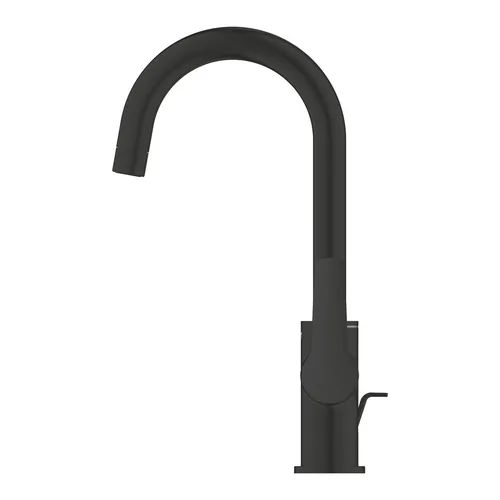 GROHE Küchenarmatur Start Mattschwarz - Material: Metall - Montage: Einlochmontage - Anschlussmass: 3/8 - Ausziehbare Brause: Nein - Anzahl Strahlarten: 1 - Farbe: Schwarz
