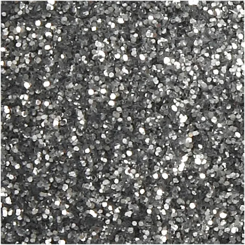 Creativ Company Glitzer 140 ml, Silber - Detailfarbe: Silber - Set: Nein
