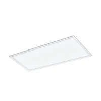 EGLO Leuchten LED Panel SALOBRENA RGBW 300 x 600 21 W - Lampensockel: LED fest verbaut - Farbwiedergabeindex CRI: 80 - Lichtfarbe: Neutralweiss (NW) - Farbtemperatur Kelvin: 4000 K - Lichtausbeute: 114 lm/W - Gesamtleistung: 21 W