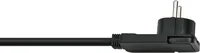 Verlängerungskabel, 1x Winkel-Flachstecker