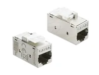 DELOCK Keystone Modul Kupplung RJ45 BU < BU Cat.6A Metall si
