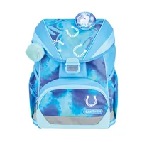 Herlitz UltraLight XL Plus Lucky Horse school bag set Girl Polyester Blue, Light Blue