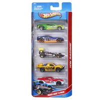 Hot Wheels Action Cars 5er Geschenkset assortiert - Themenwelt: Action - Fahrzeugtyp: Action Car - Altersempfehlung ab: 3 Jahren - Sandkastentauglich: Nein