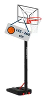 Hudora Basketballständer Roco 205/260 grau - Höhenverstellbar: Ja - Nachhaltigkeit: Nicht angegeben - Sportart: Basketball - Farbe: Schwarz
