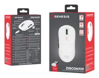 Genesis Gaming Maus ZIRCON 660 kabellos weiß