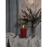 STAR TRADING LED Kerze Flamme 15cm 12.063-53 rot