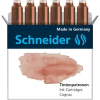 SCHNEIDER Tintenpatronen 166107 cognac 6 Stk.