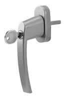 Olympia Fenstergriff mit Schloss FGS 100, silber