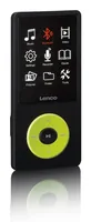 Lenco MP3 Player Xemio-860 Neongrün; Schwarz - Speicherkapazität: 8 GB - Verbindungsmöglichkeiten: Bluetooth - Micro-USB - Player Typ: MP3 Player - Detailfarbe: Schwarz - Neongrün - Radio Tuner: Kein Tuner - Tiefe: 10 mm