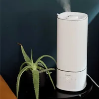 Ecofort Luftbefeuchter ecoQ HumidAir U400+ 55 m² - Typ: Luftbefeuchter - Funktionen: Automatikmodus - Beduften - Befeuchten - Einstellbarer Nebelauslass - Fernsteuerung über App - Hygrostat - Stimmungslicht - Timerfunktion - Ultraschallverneblung - WLAN-V