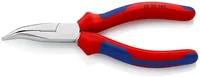 Knipex Flachrundzange mit Schneide verchromt 40° - Typ: Flachrundzange - Länge: 160 mm