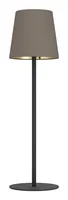 EGLO Leuchten Tischleuchte FIORANA braun exkl. E14 1x40W - Betriebsart: Netzbetrieb - Lampensockel: E14 - Farbtemperatur Kelvin: Je nach Leuchtmittel - Zusätzliche Ausstattung: Keine - Gesamtleistung: 40 W - Dimmbar: nicht dimmbar