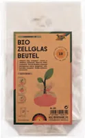 Folia Klarsichttüte Bio mit Boden 180 x 300 mm, 10 Stück - Material: Folie - Verpackungseinheit: 10 Stück - Motiv: Kein - Detailfarbe: Transparent - Verpackungsart: Klarsichttüte