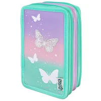 Scooli BUFI0421 pencil case Soft pencil case Aqua colour, Pink, Purple