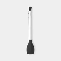 Brabantia Küchenzange Profile Line Schwarz/Silber - Anwendungsbereich: Küche - Set: Nein - Detailfarbe: Silber - Schwarz - Griffmaterial: Edelstahl - Material Küchenhelfer: Nylon