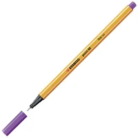 STABILO Fineliner point 88 Violett - Strichstärke: 0.4 mm - Set: Nein - Verpackungseinheit: 1 Stück - Eigenschaft-Stift: Keine - Anwender: Schule - Büro - Erwachsene - Kinder - Fasermaler & Fineliner Art: Fineliner
