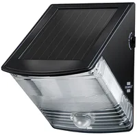 Brennenstuhl Wandleuchte LED SOL 04 Plus B Solar - Dimmbar: nicht dimmbar - Lichtfarbe: Kaltweiss/Tageslichtweiss (KW) - Zusätzliche Ausstattung: Dämmerungssensor - Bewegungssensor - Farbtemperatur Kelvin: 6500 K - Leuchtenfarbe: Schwarz - Lichtausbeute: 