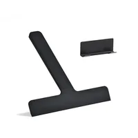 Zone Denmark Duschabzieher Ume Schwarz - Wischbreite: 24 cm - Faltbar: Nein - Detailfarbe: Schwarz - Detailmaterial: Silikon - Grundmaterial: Kunststoff - Aufhängevorrichtung: Ja