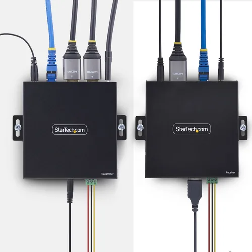 HDMI KVM EXTENDER OVER IP .