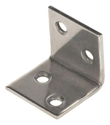 STRUCT Breitwinkel V2A-Stahl, 30 x 30 x 30 mm - Material: Rostfreier Stahl - Verpackungseinheit: 1 Stück - Oberfläche: Blank - Produkttyp: Verbinder