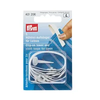 Prym Nähfrei-Aufhänger 1,1 x 15 cm, Weiss - Produkttyp: Nähfrei-Aufhänger - Detailfarbe: Weiss