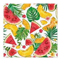 G. Wurm Papierservietten Früchte 33 cm x 33 cm, 20 Stück - Material: Papier - Grösse: 33 cm x 33 cm - Eigenschaften: Keine Eigenschaft - Anzahl Lagen: 3 - Motiv: Früchte - Produkttyp: Papierservietten